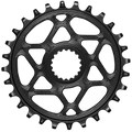 absoluteBLACK Oval Chainring – Shimano 12-Speed Direct Mount, 32T, Black