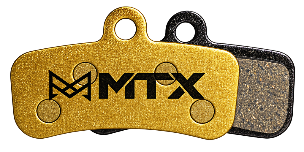 MTX Braking Shimano XT / XTR / SLX 4-Piston Disc Brake Pads – Gold & Red Label