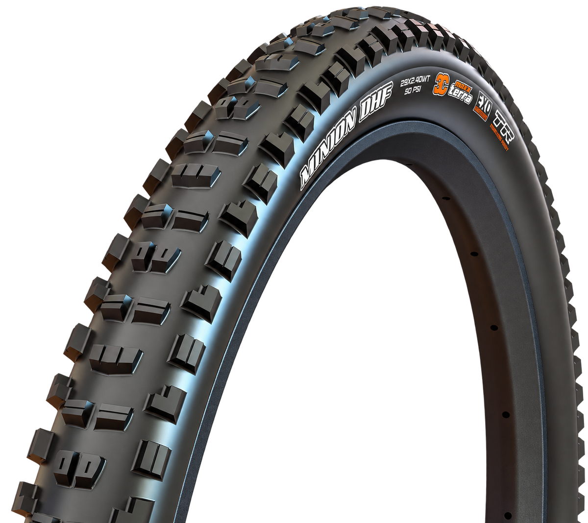 Maxxis Minion DHF 29" x 2.4" 3C MaxxTerra EXO+ 60 TPI MTB Tire