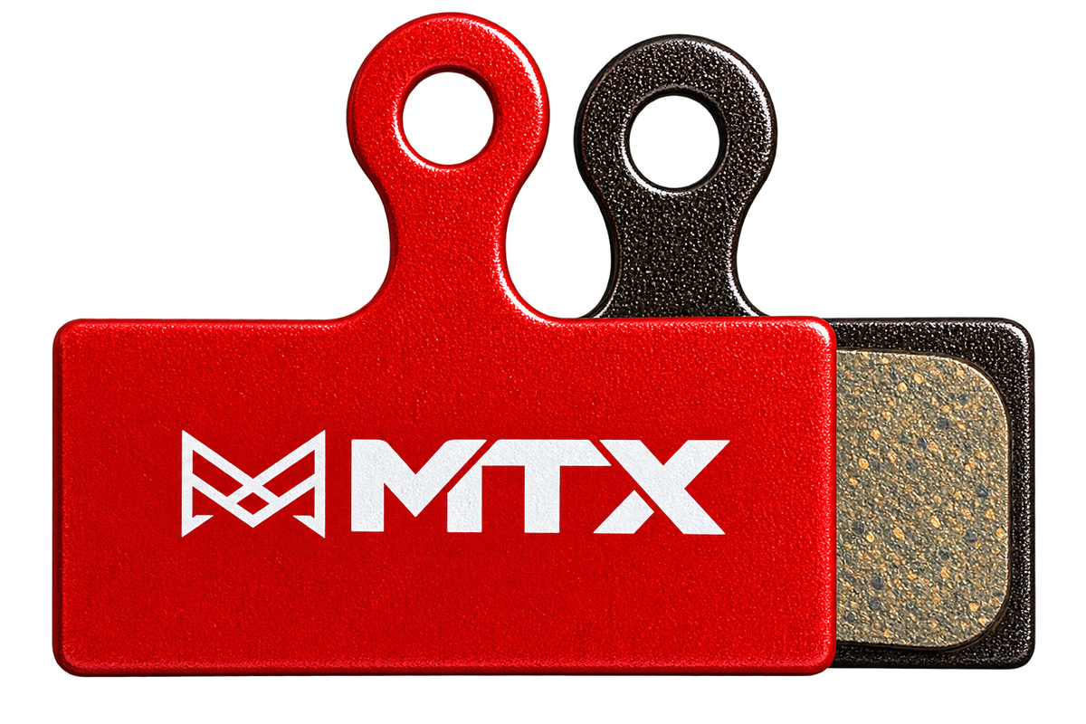 MTX Braking Shimano Road / GRX / XTR M9100 Disc Brake Pads – Gold & Red Label