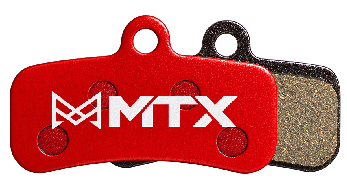 MTX Braking Shimano XT / XTR / SLX 4-Piston Disc Brake Pads – Gold & Red Label