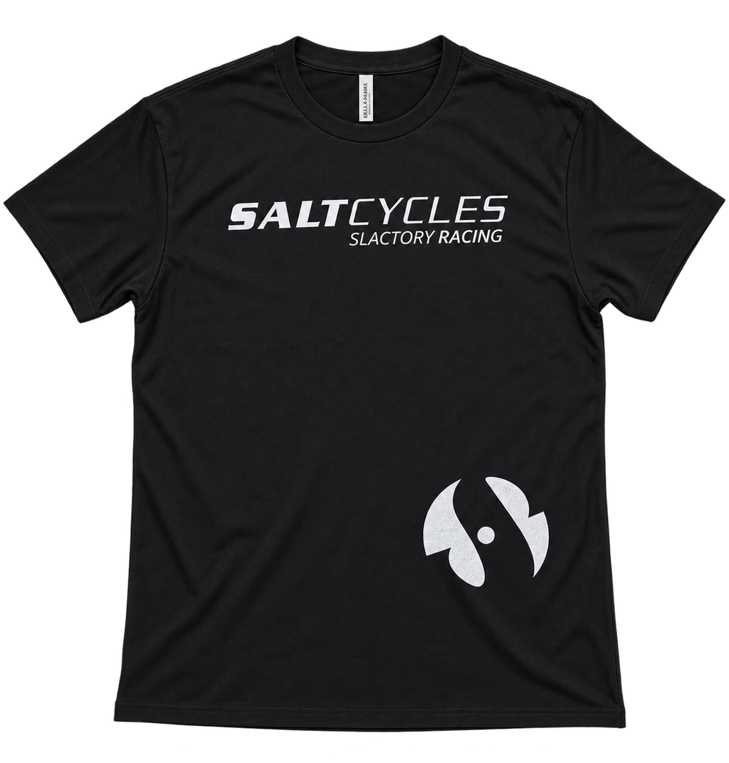 Salt Cycles Slactory Racing Shop Shirt