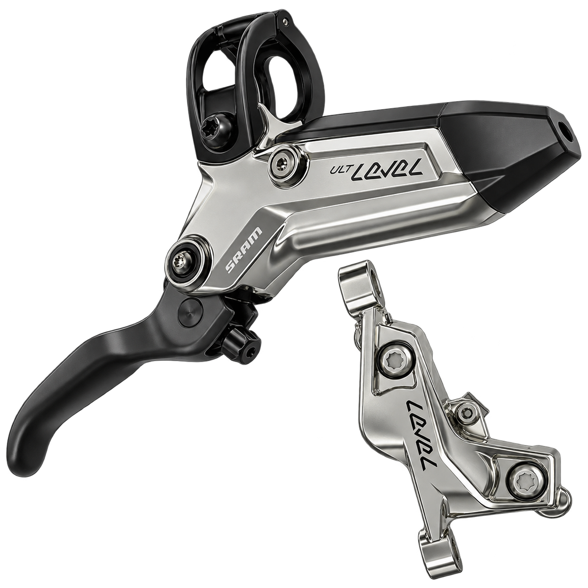 SRAM Level Ultimate Stealth 4-Piston Hydraulic Disc Brake – Front 950mm