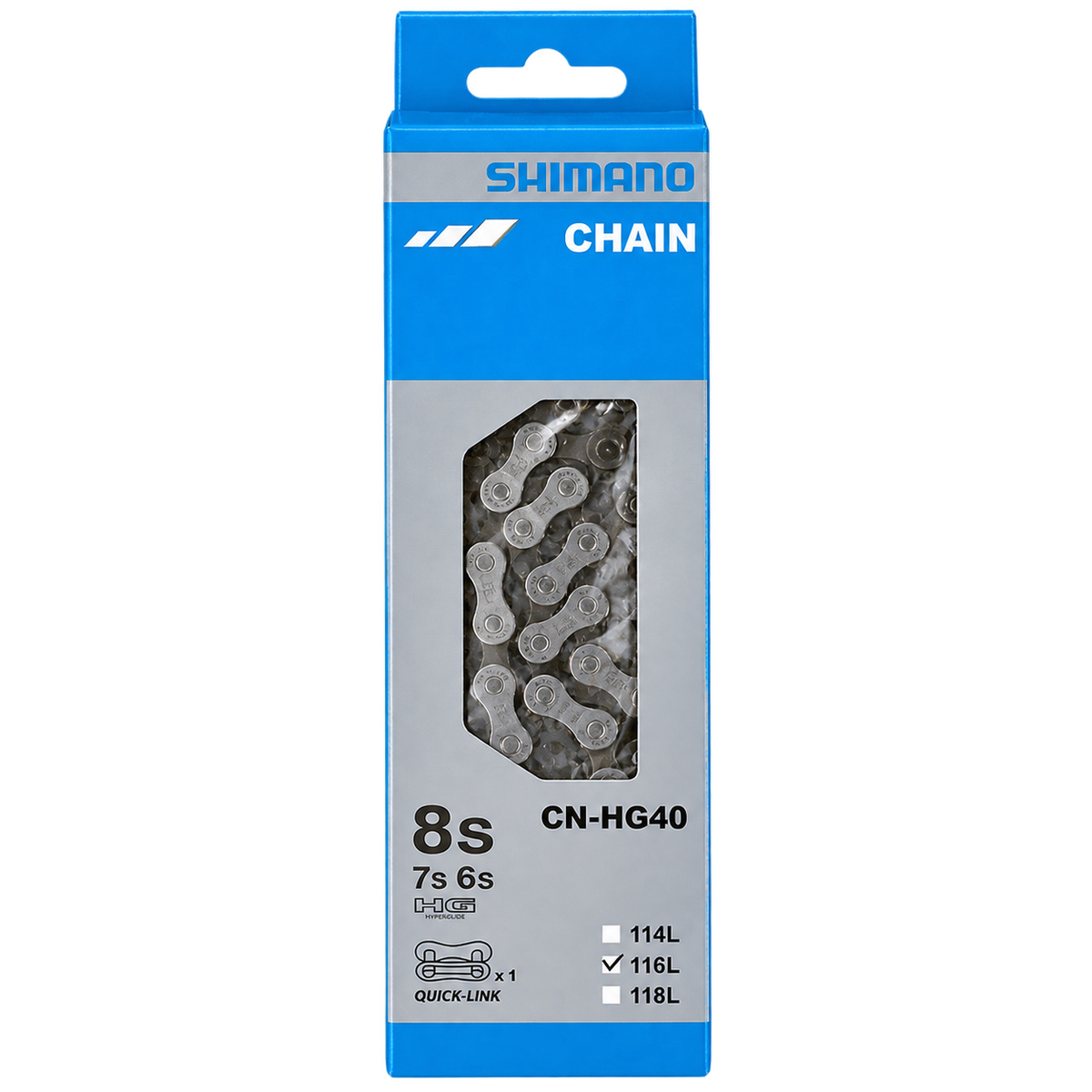 Shimano CN-HG40 Tourney Chain 116 Links